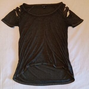 Rock & Republic shoulder cutout high/low top sz. XS